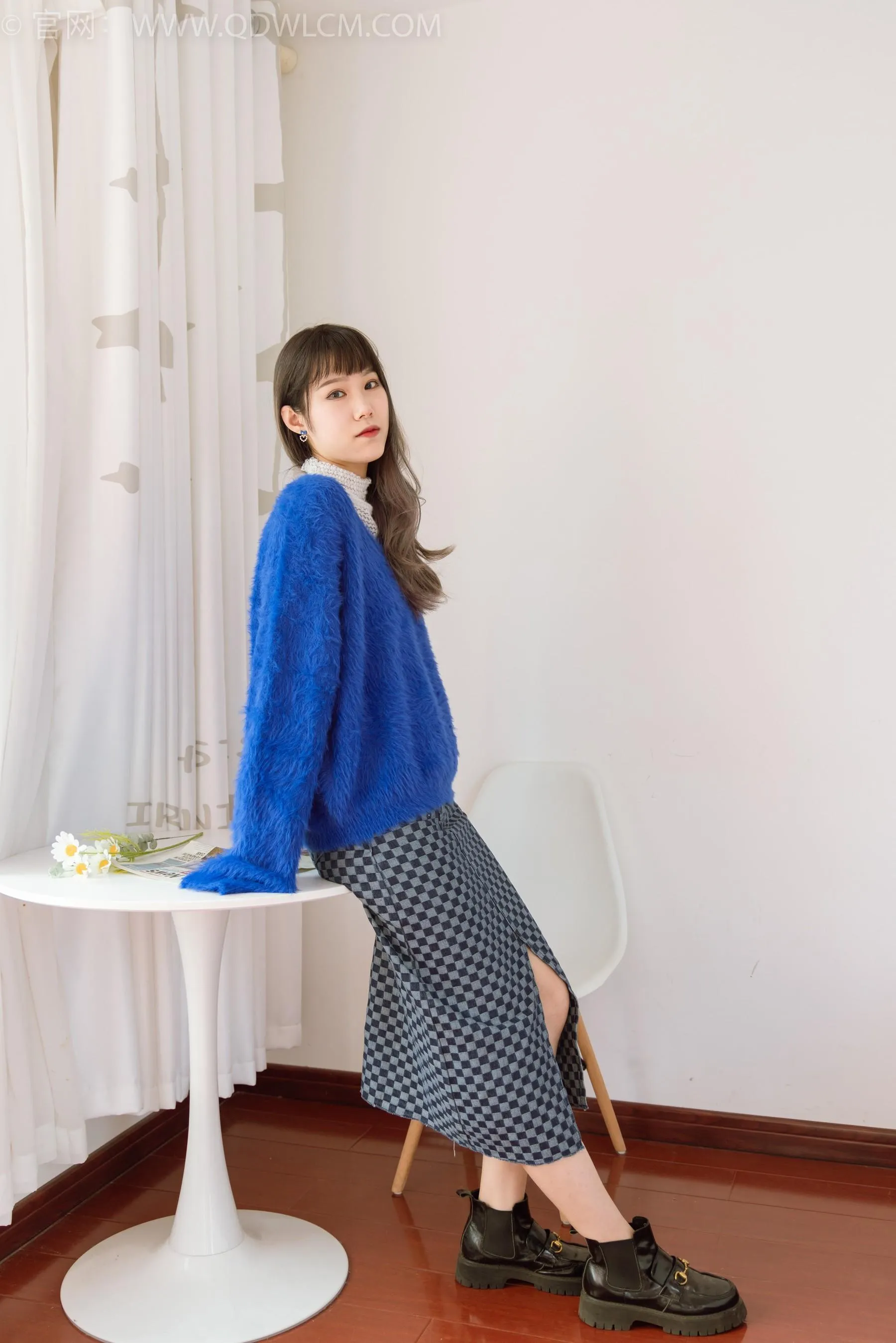 物恋传媒 NO.1507 依依-蓝色情怀 [140P]插图6